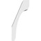 Ekena Millwork 3 1/2-in. W x 6-in. D x 14-in. H Legacy Architectural Grade PVC Knee Brace BRCP035X06X14LEC - alternate 3